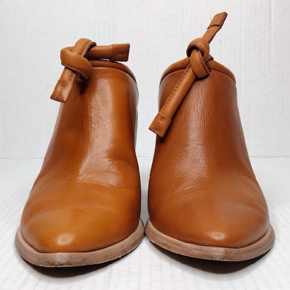 Wal & Pai Doty Boho Genuine Leather Stacked Heel Mules - Picture 4 of 16